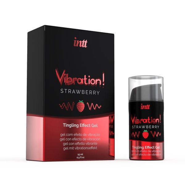 Intt Vibration! Strawberry Tingling Gel zdjęcie 2