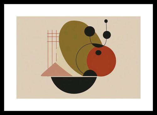 Plakat 30x20cm Geometryczny Balans na Arena.pl