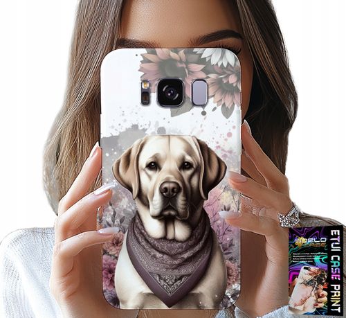 ETUI DO SAMSUNG GALAXY S8 - PIESEK PIESKI HUSKY PSIE WZORY + FOLIA na Arena.pl