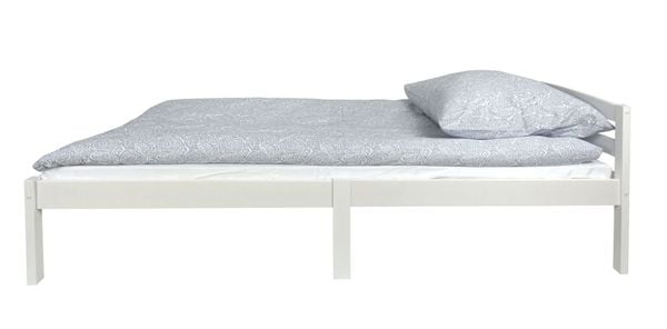 Łóżko drewniane z materacem 90/200 klasyczny wzór