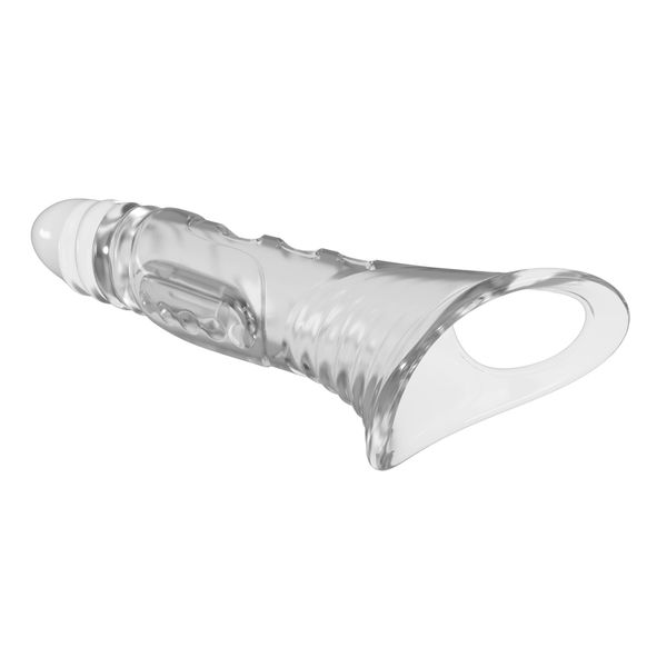 Pretty Love Penis Sleeve 8.7" Extender – Clear zdjęcie 6