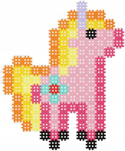 Marioinex Micro Waffle 120 elementów KUCYK - obraz puzzle na Arena.pl