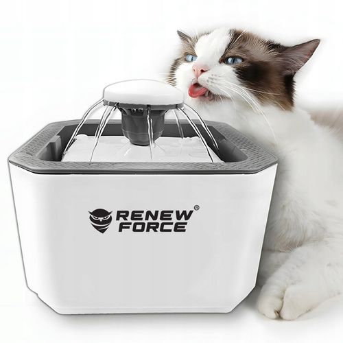 POIDEŁKO FONTANNA AUTOMATYCZNA DLA KOTA PSA ZWIERZĄT POIDŁO MISKA 2,5L na Arena.pl