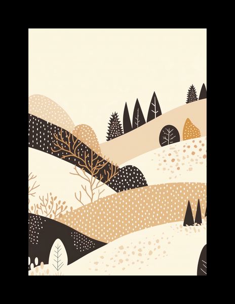 Plakat 13x18cm Jesień w Wzgórzach zdjęcie 2