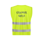 kamizelka odblaskowa "kierownik grilla"