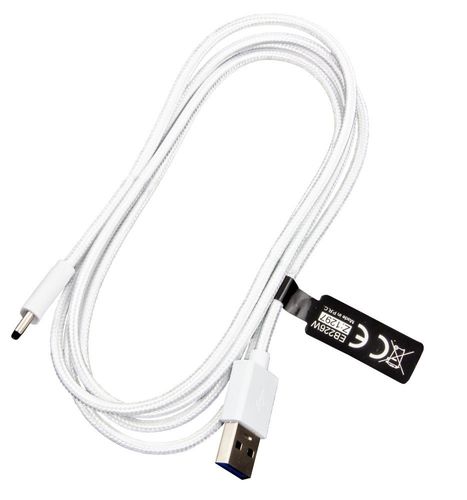 KABEL USB 3.0 TYP C 2M OPLOT BIAŁY na Arena.pl