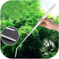 PĘSETA DO AKWARIUM DŁUGA ZAGIĘTY KONIEC 48cm