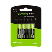 8X AKUMULATOR NIKLOWO-METALOWO-WODORKOWY GREEN CELL AA (R6) 2000 MAH