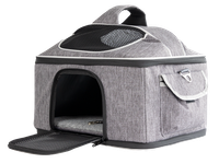 Transporter dla zwierząt PAWCASTLE 40x28x28 do 8 kg szary UNIQ PETS