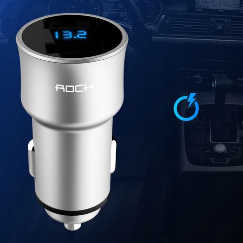 ROCK Ładowarka Samochodowa 2x USB 3,4A KABEL MICRO na Arena.pl