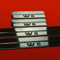 Listwa progowa VOLKSWAGEN PASSAT B5 W8 Stal nierdzewna 304 połysk 4szt