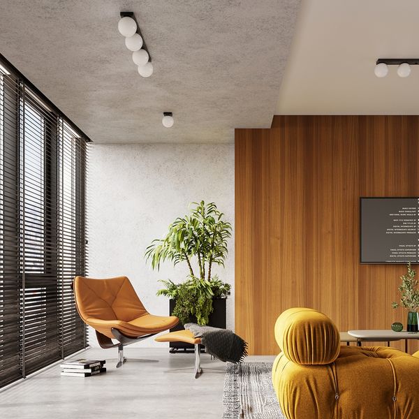 Plafon YOLI 2 czarny zdjęcie 6