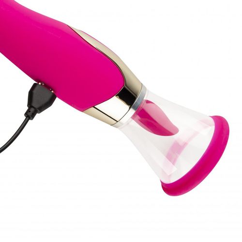 pleasure pump with g spot vibrator   pink na Arena.pl