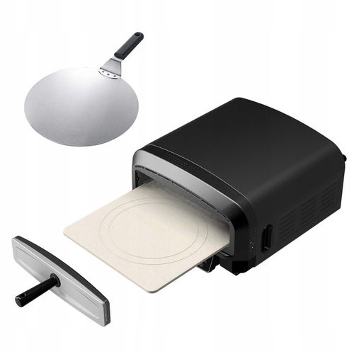 PIEC DO PIZZY ⌀37 MINI PIEKARNIK 450°C PIZZA 2200W ELEKTRONICZNE na Arena.pl