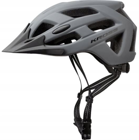 Kask rowerowy Kross Attivo szary zdjęcie 1