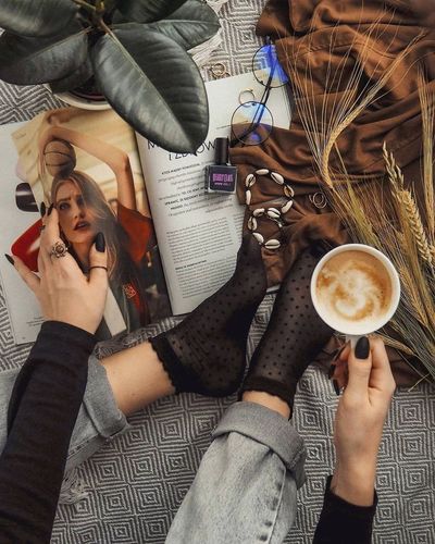 SKARPETKI PUNTINA uni nero na Arena.pl