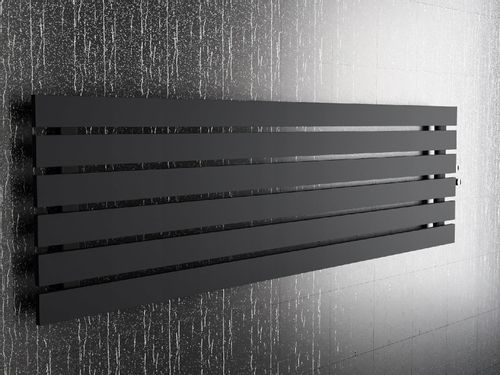 Grzejnik pokojowy poziomy BELLOSLIM 45x140 czarny na Arena.pl