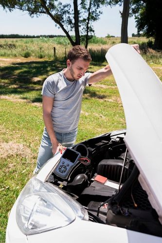 TESTER SKANER MIERNIK CYFROWY AKUMULATORÓW BATERII USB C 12V LCD 10 - 250AH na Arena.pl