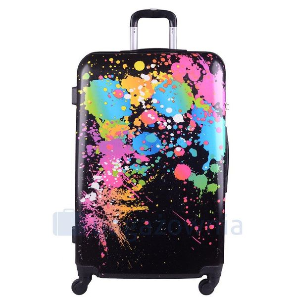 Średnia walizka KEMER RGL PRINT M Ciapki Multikolor zdjęcie 4