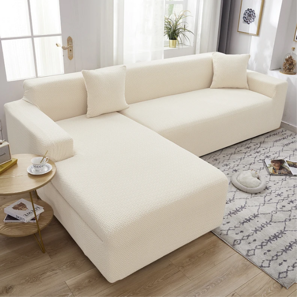 POKROWIEC NA KANAPĘ SOFĘ NAROŻNIK ELASTYCZNY ŻAKARD JODEŁKA 235-300 zdjęcie 9