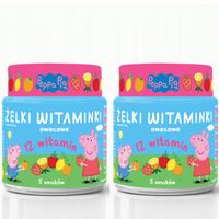 Żelki Witaminowe WITAMINY A E D3 C B 5 Smaków 12 witamin ODPORNOŚĆ DZIECI