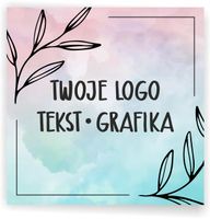 Naklejki ETYKIETY REKLAMOWE twoje LOGO dowolny nadruk 4,5 x 4,5 cm 192 szt.