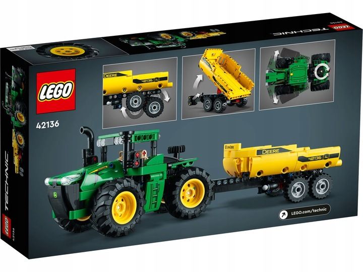 LEGO TECHNIC TRAKTOR 4WD Z PRZYCZEPĄ zdjęcie 2