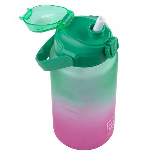 Szczelna BUTELKA NA WODĘ ze słomką MOMO WAY BIDON bpa free 1500ml na Arena.pl