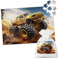 PUZZLE TRADYCYJNE - AUTO MONSTER TRUCK - 120 el