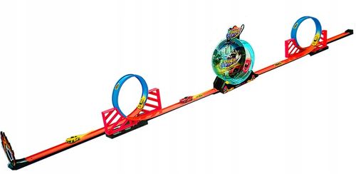 Tor wyścigowy 3 pętle dla samochodzików autka 269 cm 3+ na Arena.pl