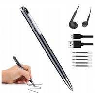 DŁUGOPIS MINI DYKTAFON SZPIEGOWSKI REJESTRATOR PODSŁUCH DWA TRYBY PRACY 17H