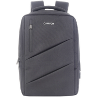 CANYON Plecak na laptopa BPE-5 Miejski USB 15.6'' Szary