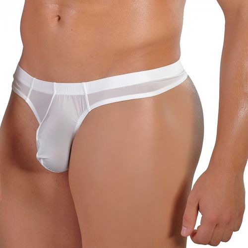 Stringi męskie Pinky Senson White Silk [MINI] S na Arena.pl