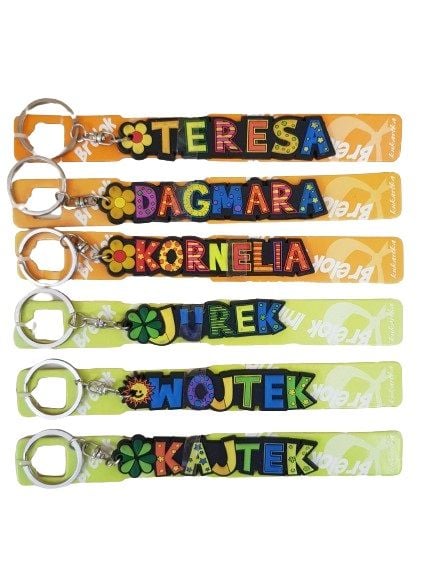 breloki imiona kolor 04205 zdjęcie 1