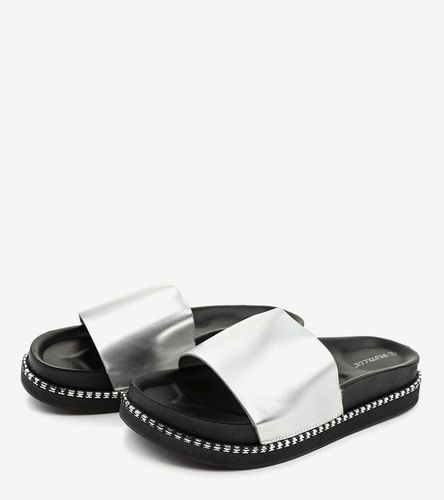 Srebrne klapki CH-107 36 na Arena.pl