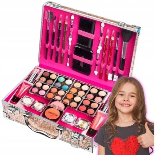 KOMPLET DO MAKIJAŻU IDEALNY PREZENT PRAKTYCZNY DLA NIEJ DZIECKA na Arena.pl