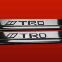 Listwa progowa TOYOTA YARIS MK3 TRD Stal nierdzewna 304 połysk 2szt
