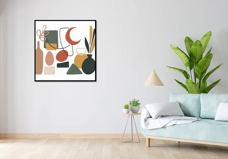 Plakat 90x90cm Formy Wyzwolone zdjęcie 4