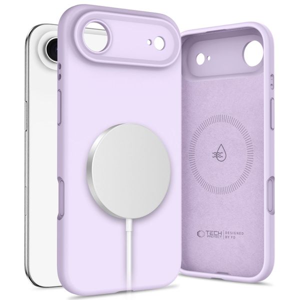 Etui Tech-Protect Silicone MagSafe do Apple iPhone 17 Air Mauve zdjęcie 1