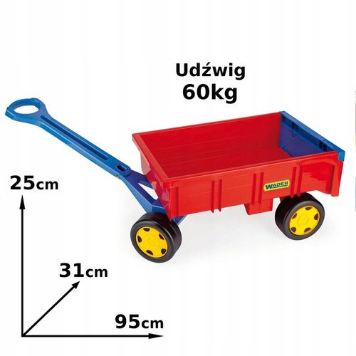 WÓZEK PRZYCZEPA GIGANT ORANGE WADER 10950 na Arena.pl