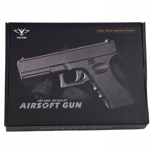 PISTOLET METALOWY GLOCK REPLIKA 1000 KULEK GRATIS na Arena.pl