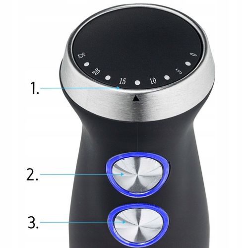 8w1 Blender ręczny Wielofunkcyjny Yoer +Tytanowe ostrza 1500W +14 ELEMENTÓW na Arena.pl