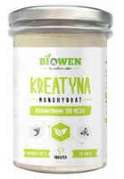 Biowen kreatyna monohydrat mikronizowana proszek tauryna siła 250 g