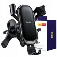 BOSTE UCHWYT SAMOCHODOWY GRAWITACYJNY STABILNY MOCNY DO KRATKI NA TELEFON