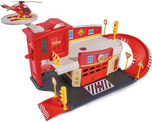 Strażak Sam Remiza Strażacka z torem Die-Cast na Arena.pl