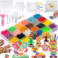 KORALIKI WODNE AQUA BEADS MAGIC 3000el KREATYWNE WZORY ZESTAW PREZENT