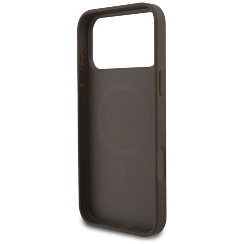 etui guess 4g ring classic logo magsafe  do iphone 17 pro max brązowy na Arena.pl