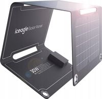 ICEAGLE PANEL SŁONECZNY ŁADOWARKA SOLARNA 30W PANEL DO ŁADOWANIA