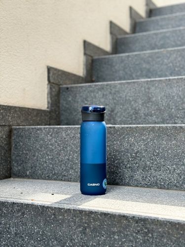 Butelka na wodę ze słomką BPAfree Casno 600 ml na Arena.pl