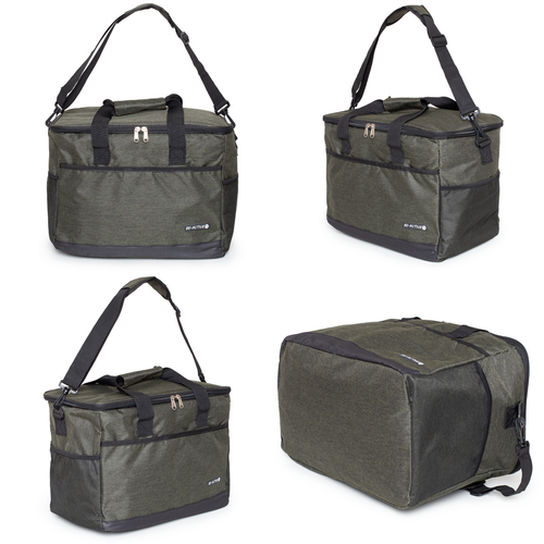 Duża Torba Termiczna 26,5L - Termoizolacyjna Na Zakupy Piknik Plażę na Arena.pl